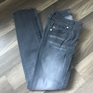 Miss me gray wash skinny jeans
